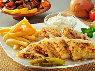 Arabian Chicken Shawerma Sandwich