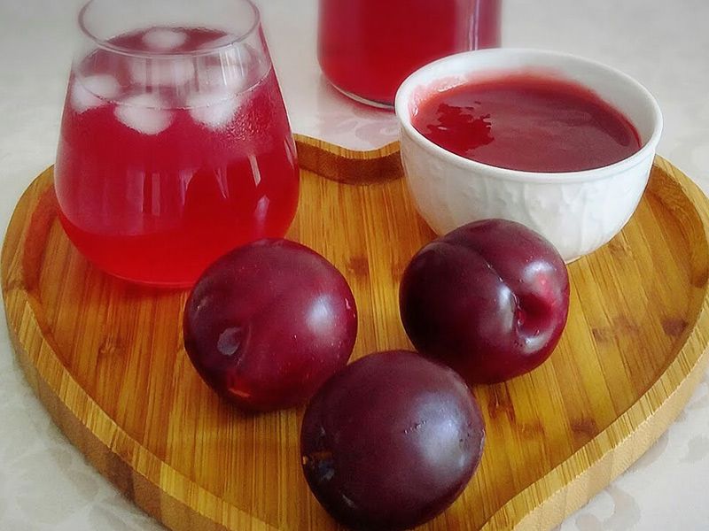 Plum juice