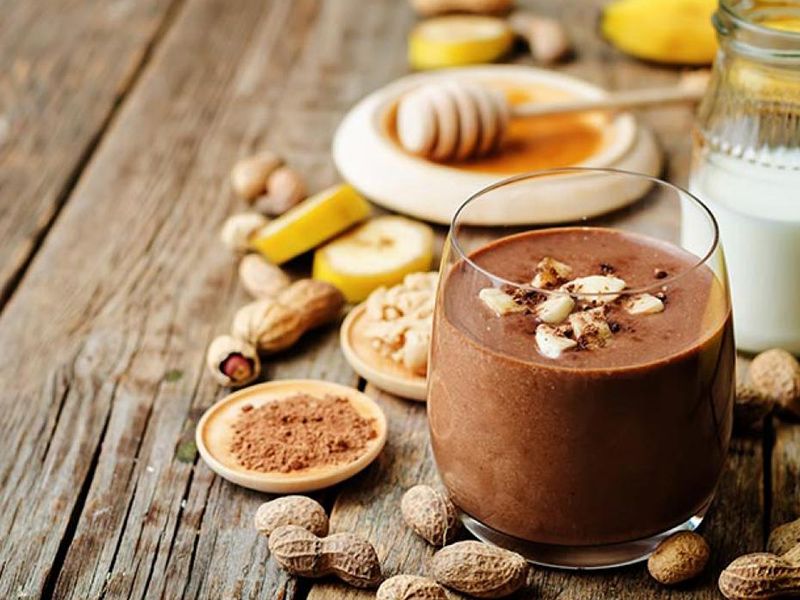 Chocolate Peanut Juice
