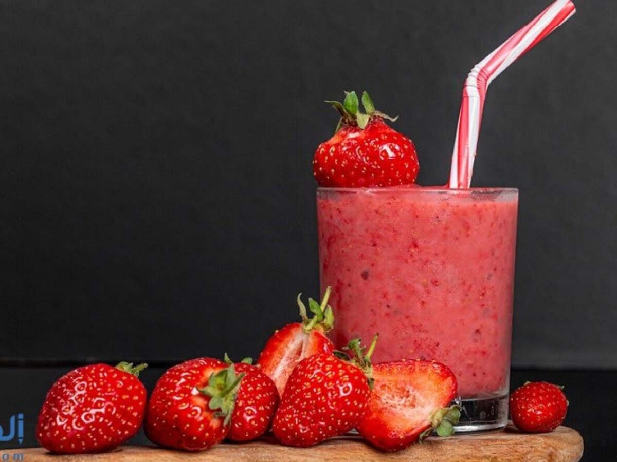 fresh Strawberry juice
