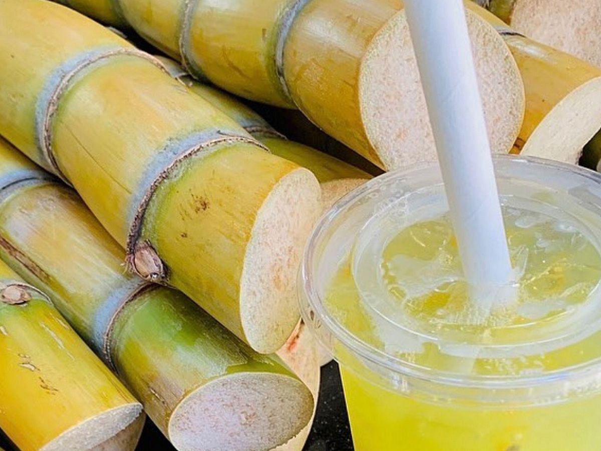 Oriental Sugarcane with Ice juice