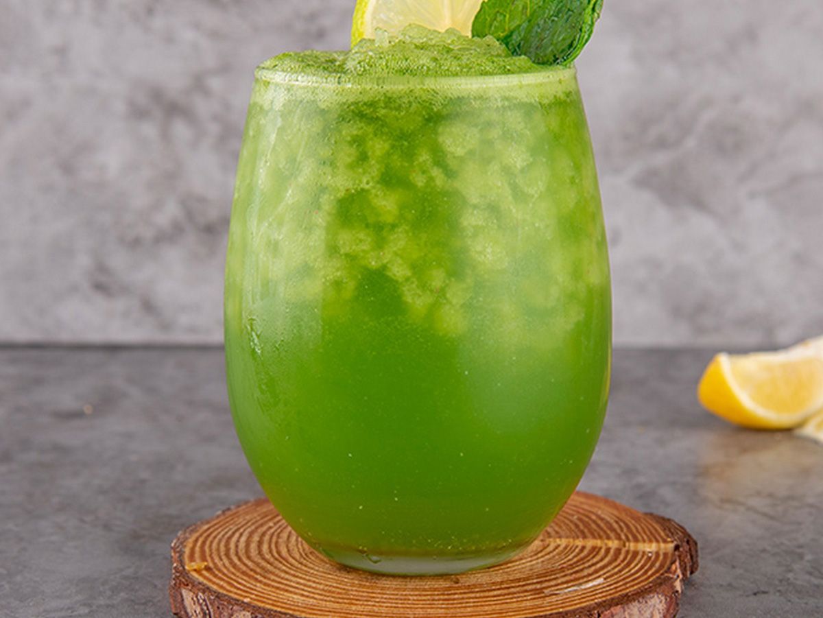 Oriental Lemon with Mint juice