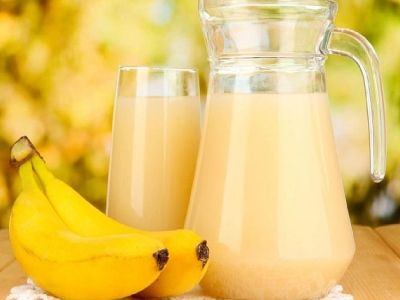 Banana Smoothie With Milk