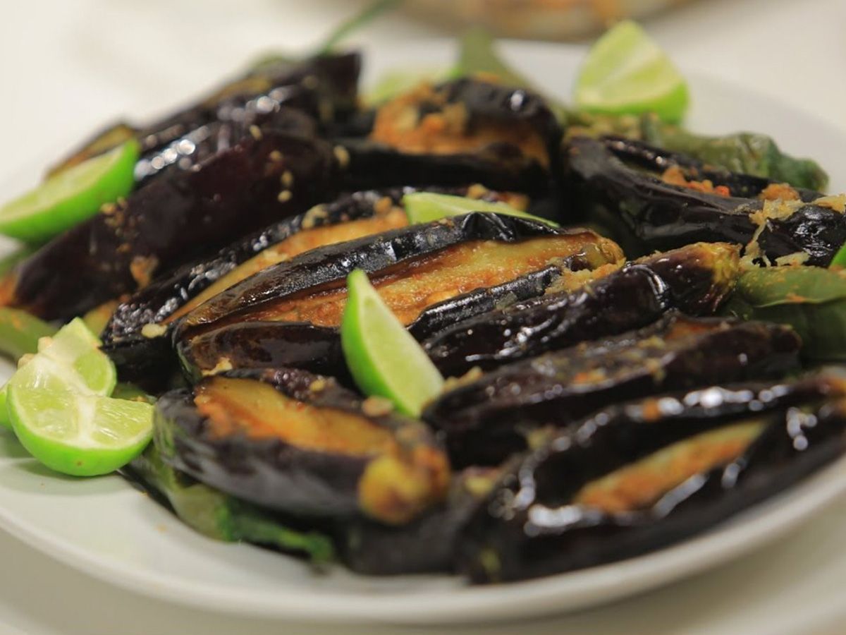 Pickled eggplant box