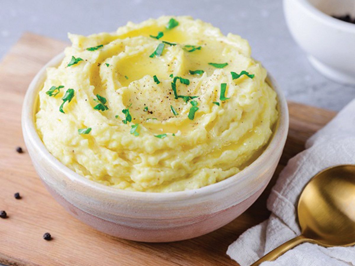 Mashed potato box