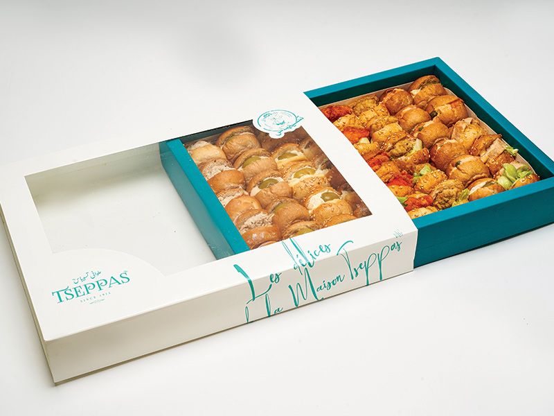 Mini sandwich Box 40 pieces
