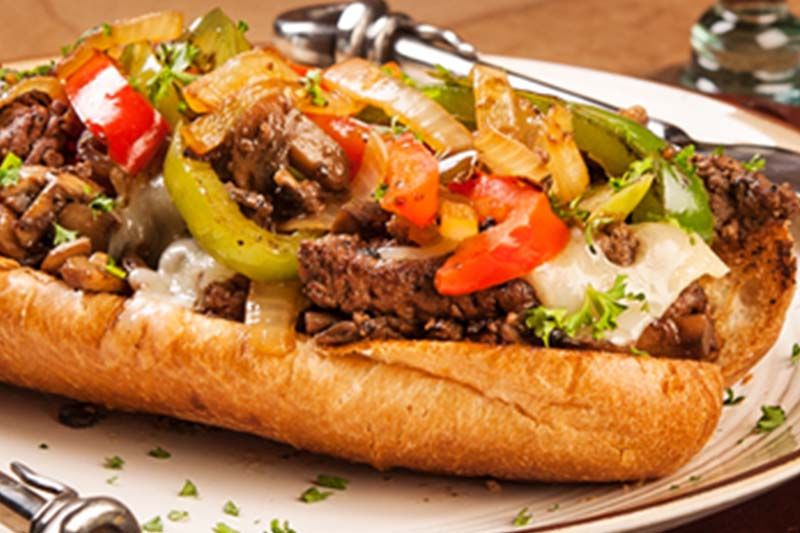 Beef Fajita Sandwich