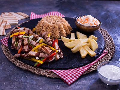 Large Chicken Fajita Meal
