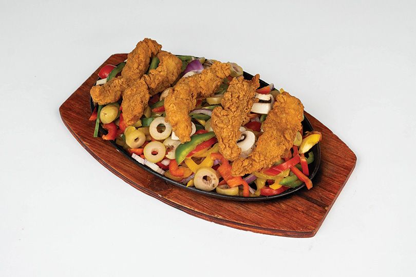 Fajita Strips Plate