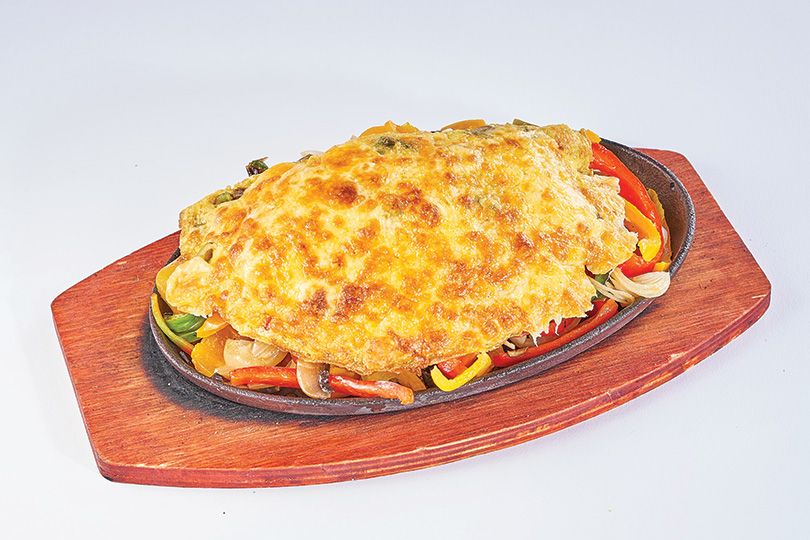 Calzone Fajita Plate