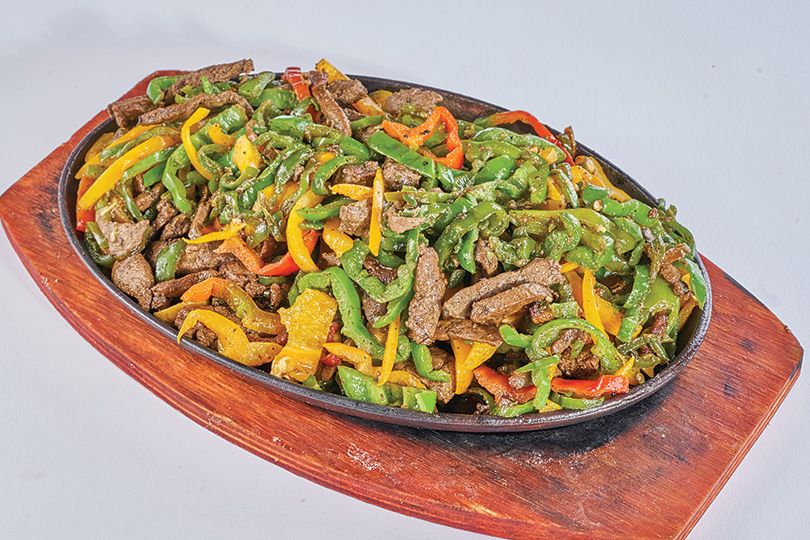 Liver Fajita Plate