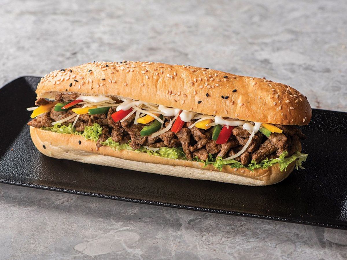 Meat Fajita Sandwich