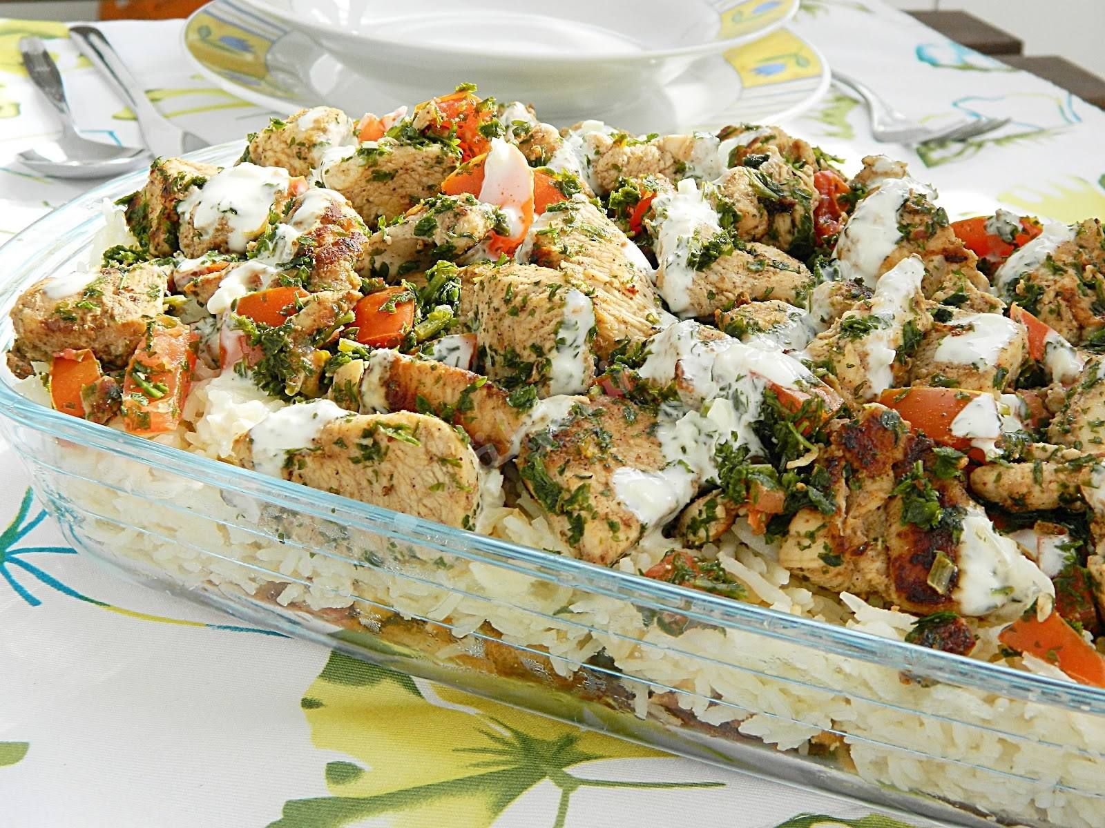 Roasted Chicken Fatteh