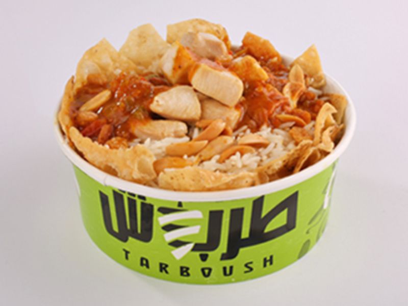 Chicken Fatteh With Sauce Medium