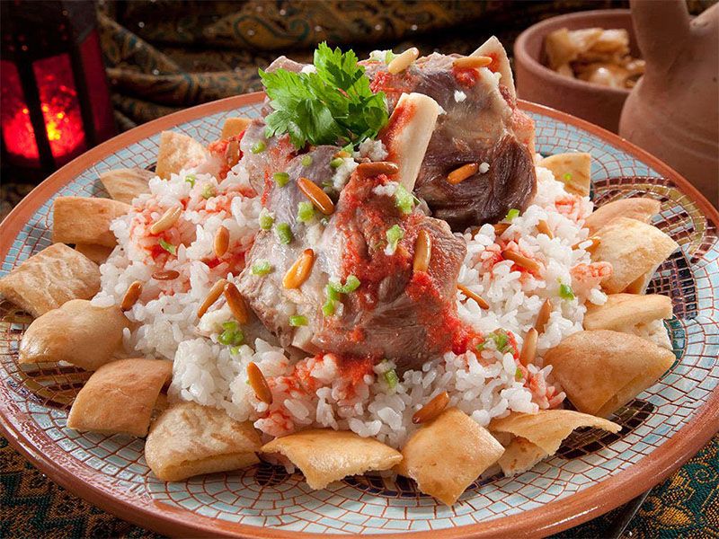 Fattah Tagine with Knuckles
