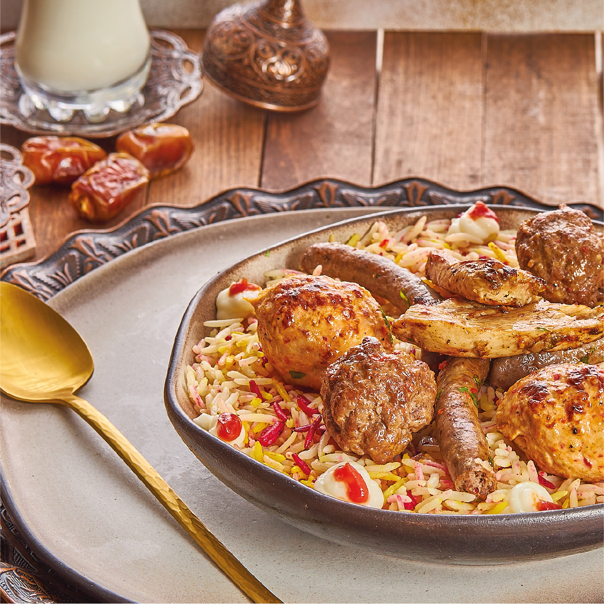 Mixed Grill Fatteh