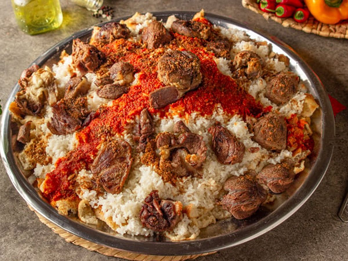 Fatteh with Meat