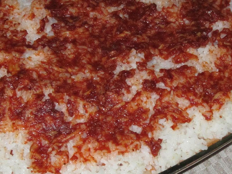 Plain Rice Fattah