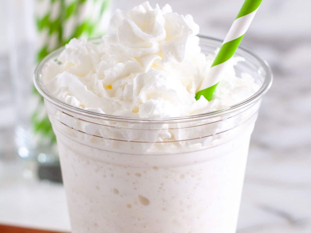 Vanilla frappe