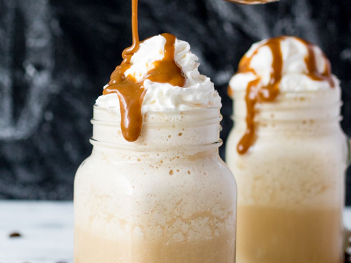 Caramel frappe