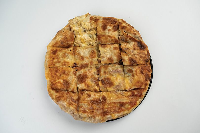 Chicken Shawarma Pie