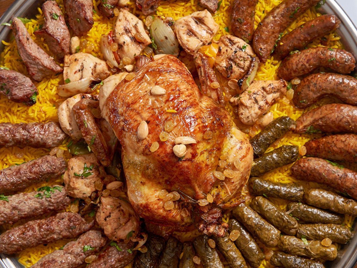 Stuffed Chicken with Basmati Rice and Nuts
