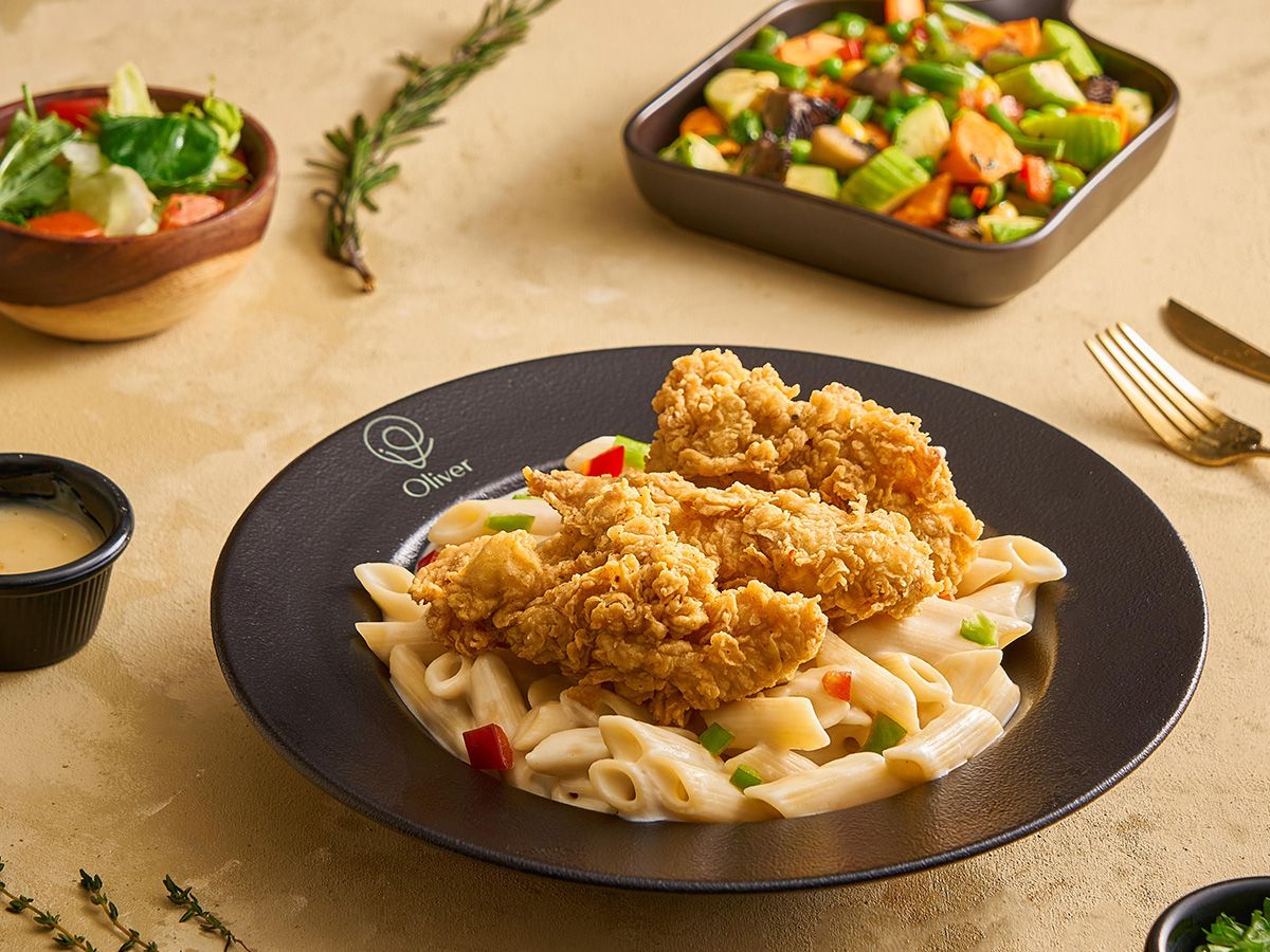 Fried Chicken Pasta