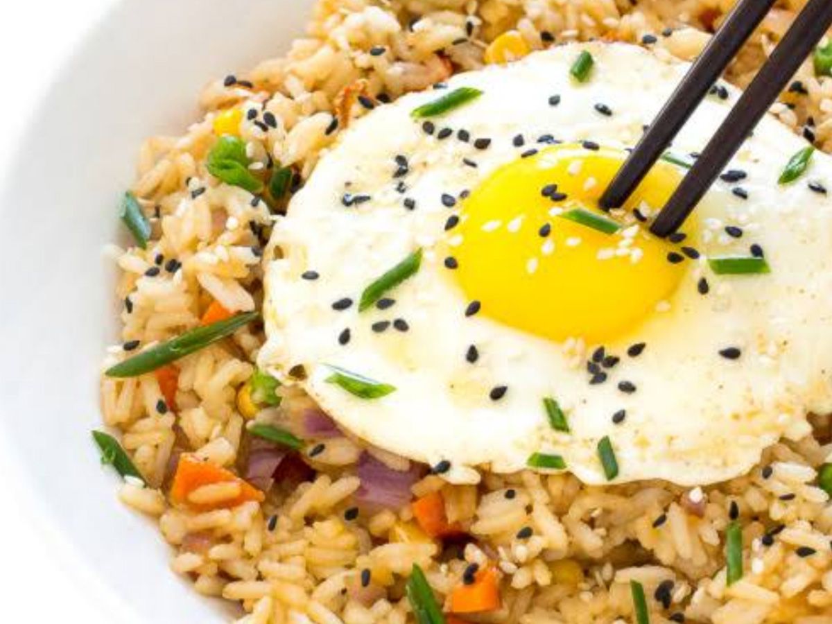 Fried Rice With Eggs