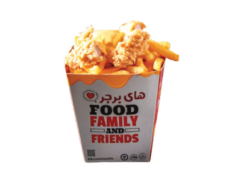 zinger strips fries