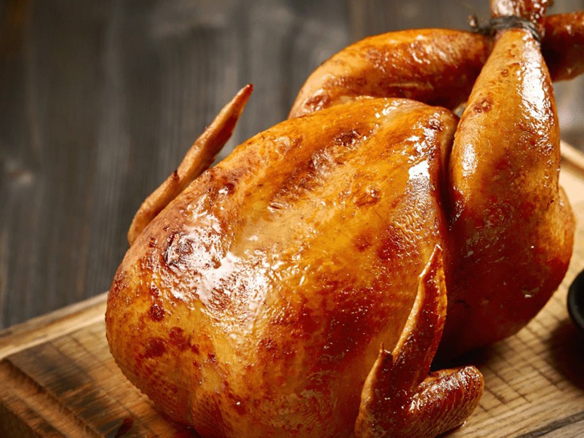 Whole Stuffed Chicken