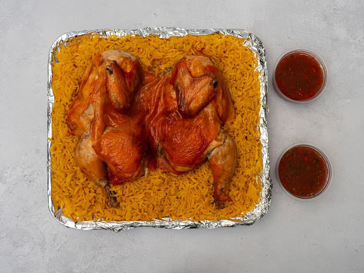 Mandi Chicken Rice And Sauce
