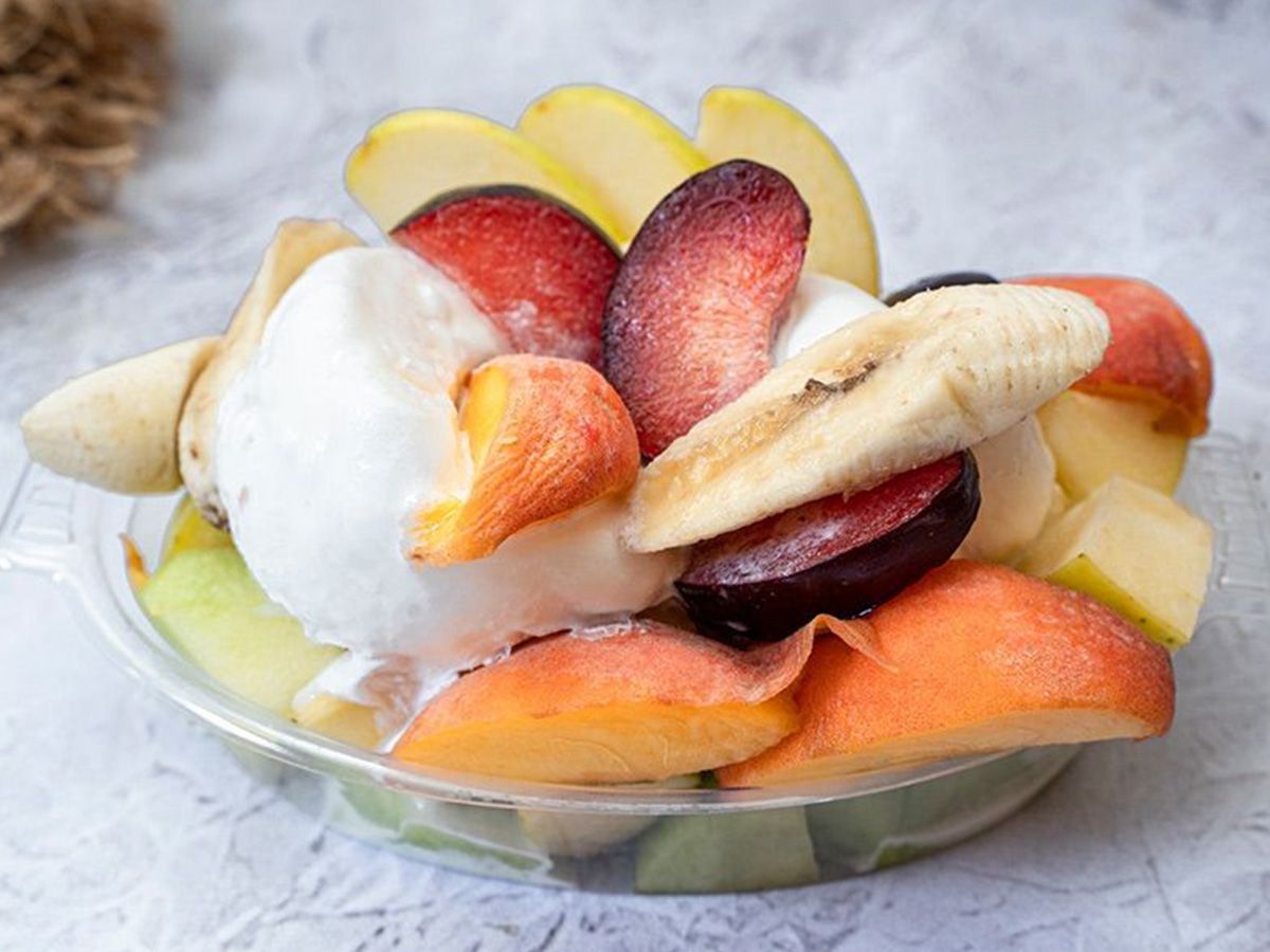 Fruit Salad Ice Cream