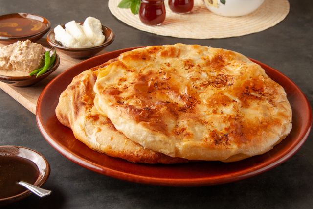 Feteer Meshaltet With Baladi Butter