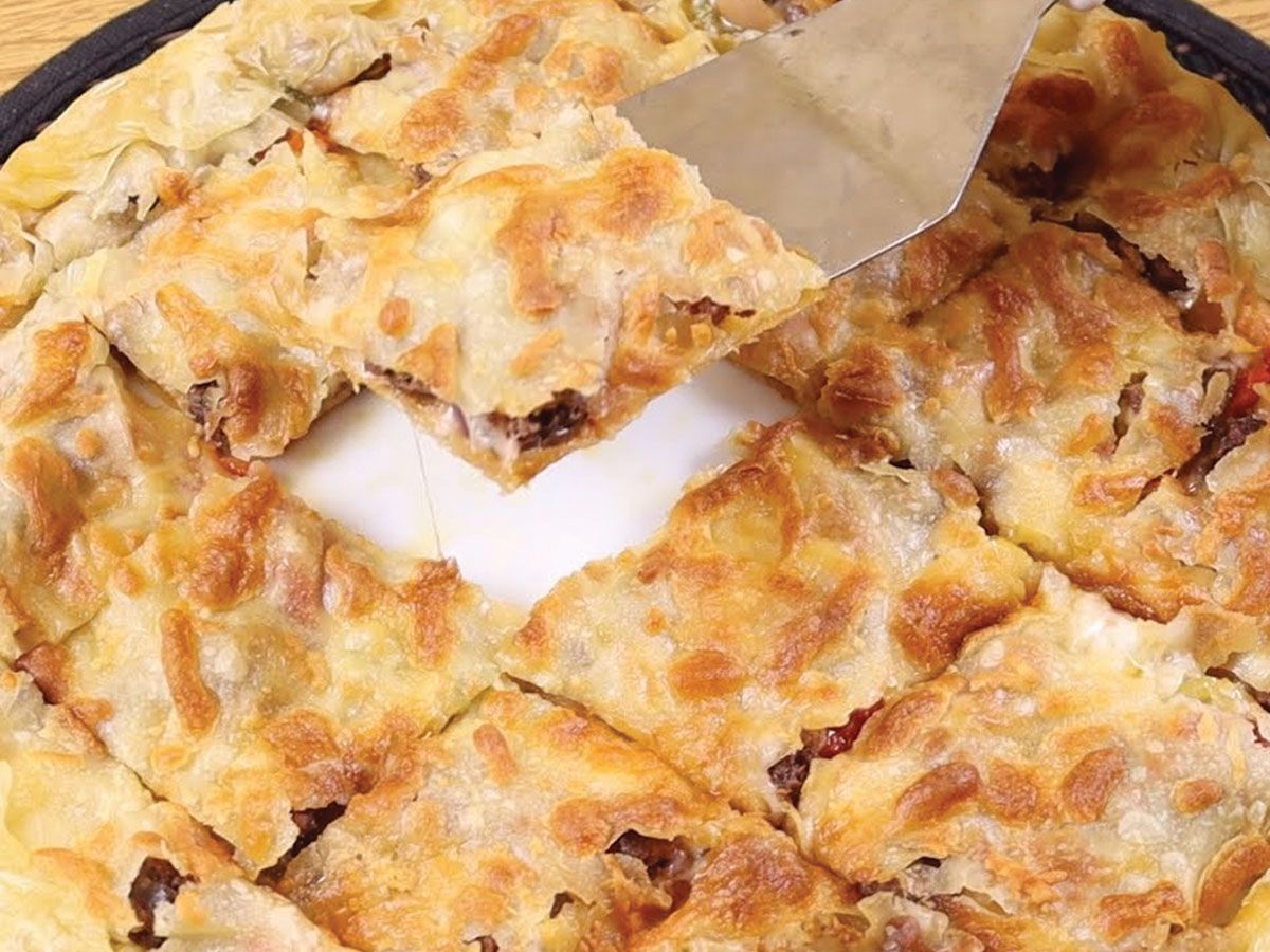 Sausage Savory Pie