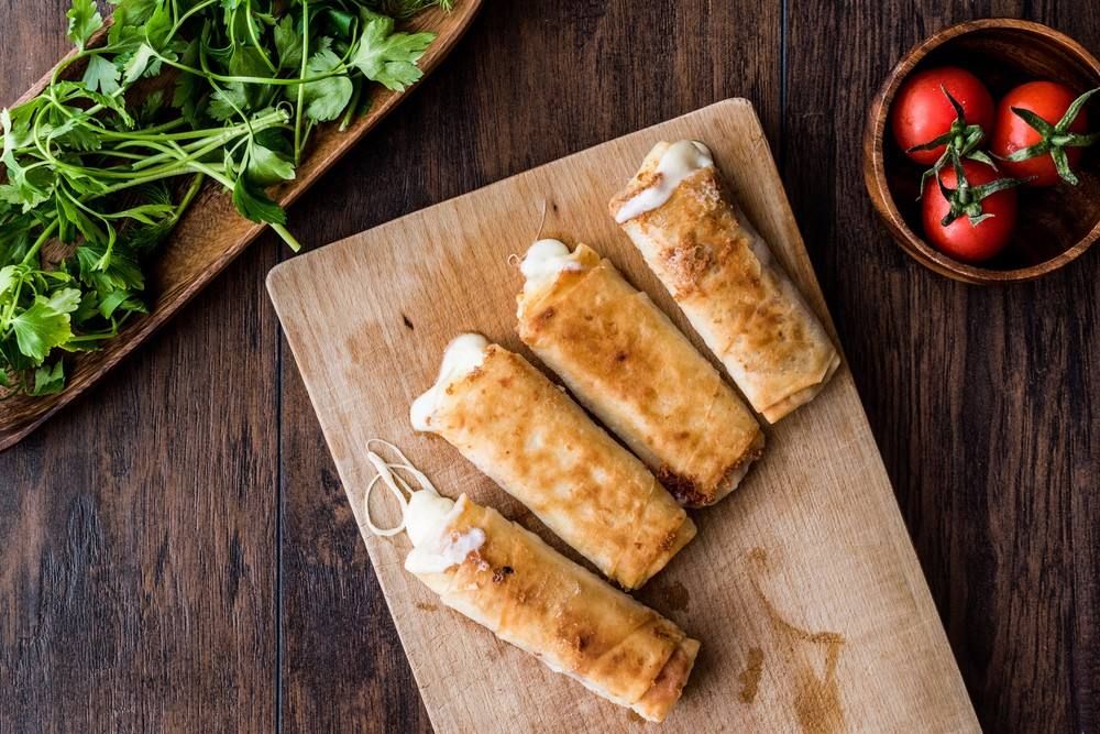 Mozzarella Cheese Roll Pie