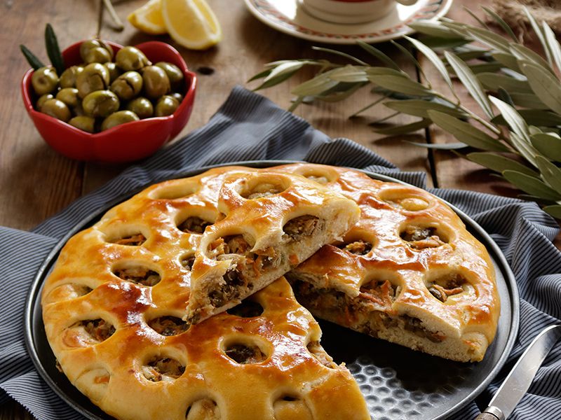 Tuna Oriental Pizza