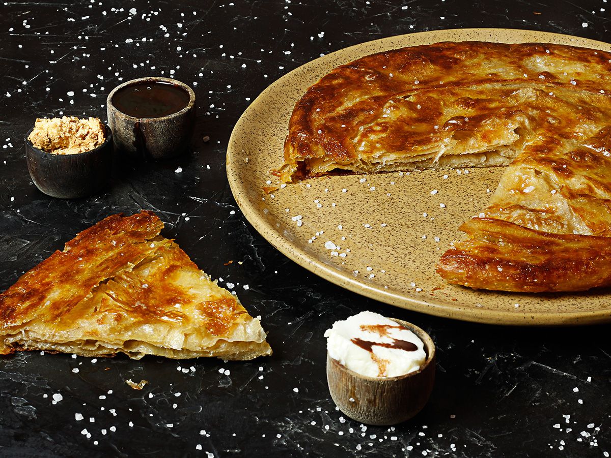 Chocolate and Banana Pie