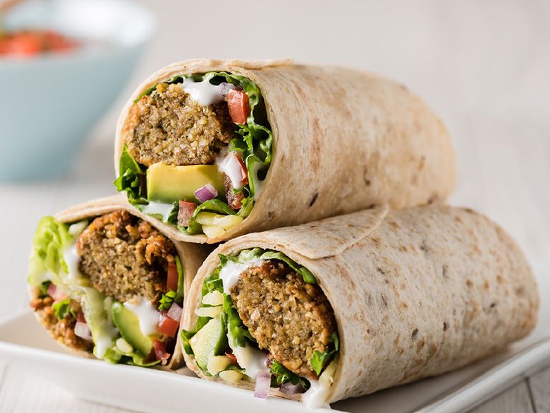Baba Stuffed Falafel Sandwich
