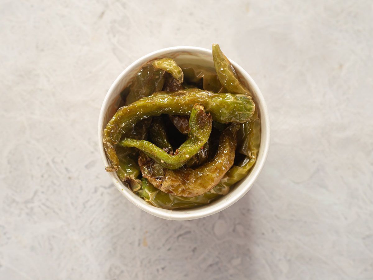Fried Green Pepper Dish