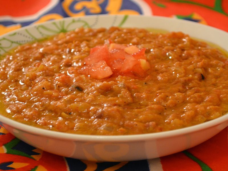 Foul can with sauce