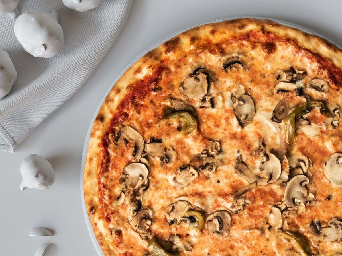 Mushroom Pizza