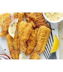 Fried Zander Fish Fillet