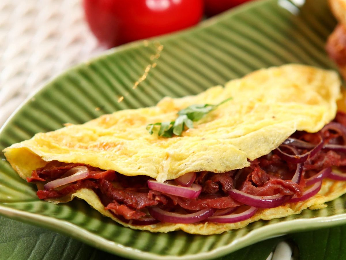 Pastrami egg Patty