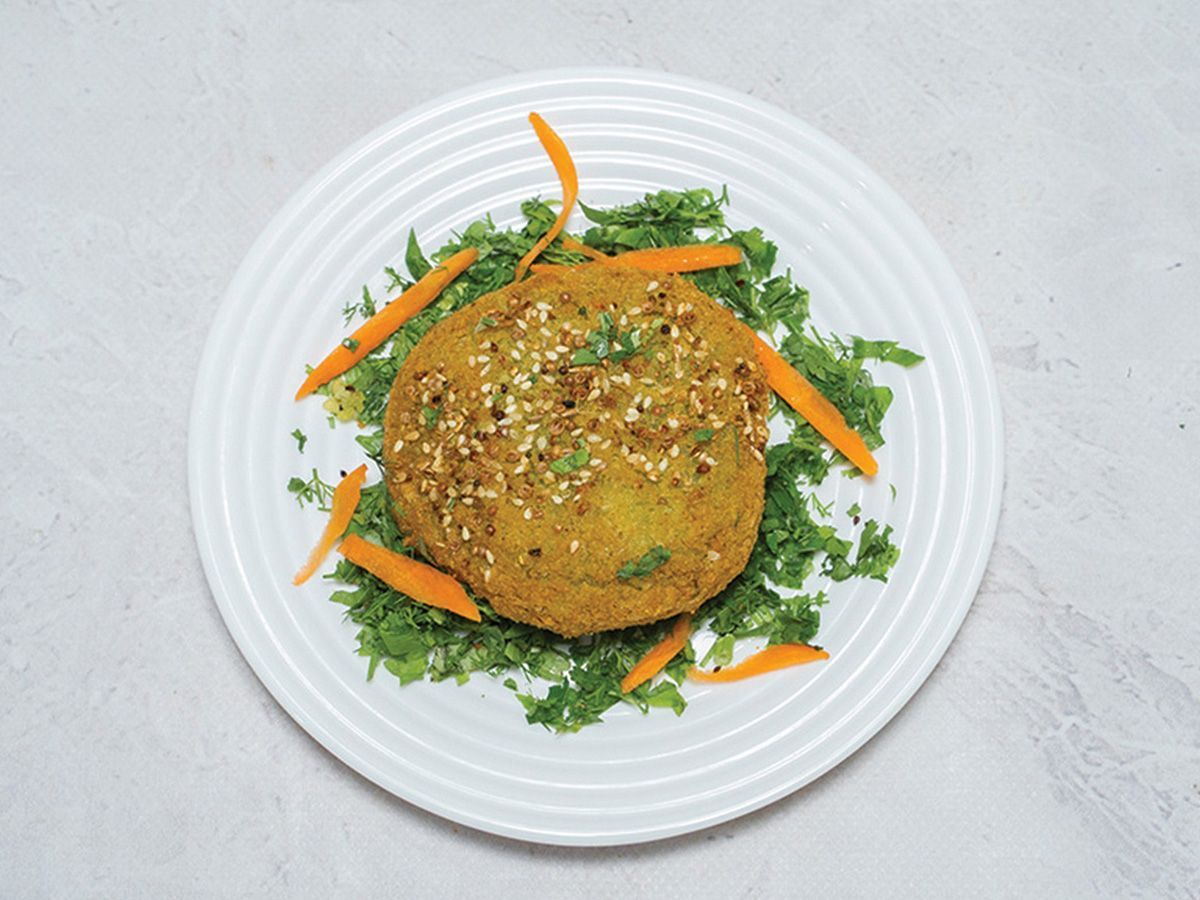 Super falafel Taamia patty