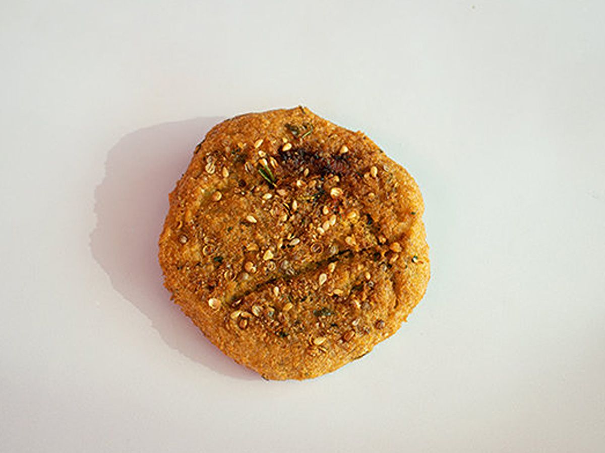Stuffed falafel Patty