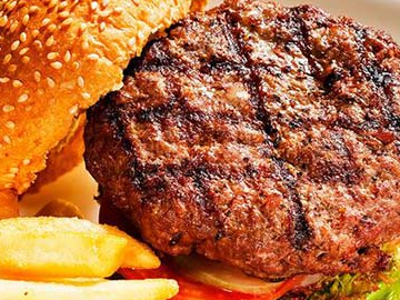Jumbo Beef Burger Plain