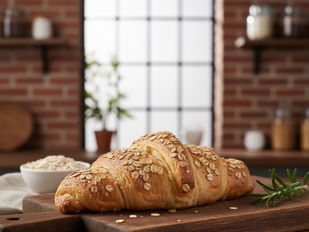 Plain Oat Croissant Piece