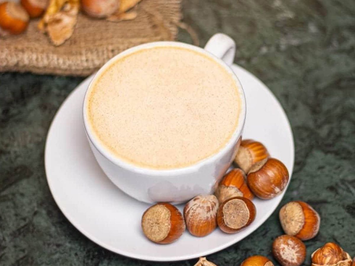 Hazelnut coffee