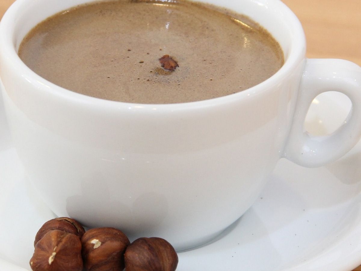 Hazelnut coffee