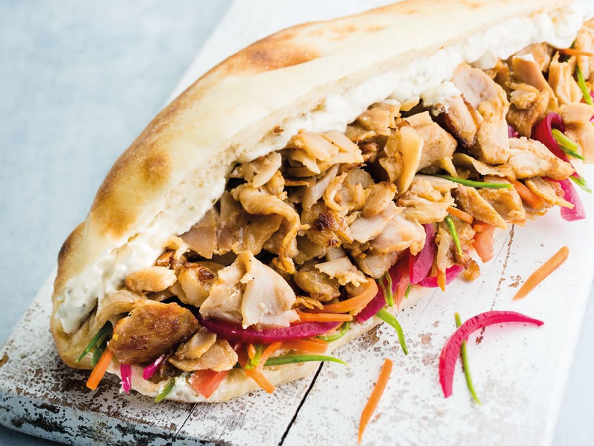 Lamb Kebab Sandwich